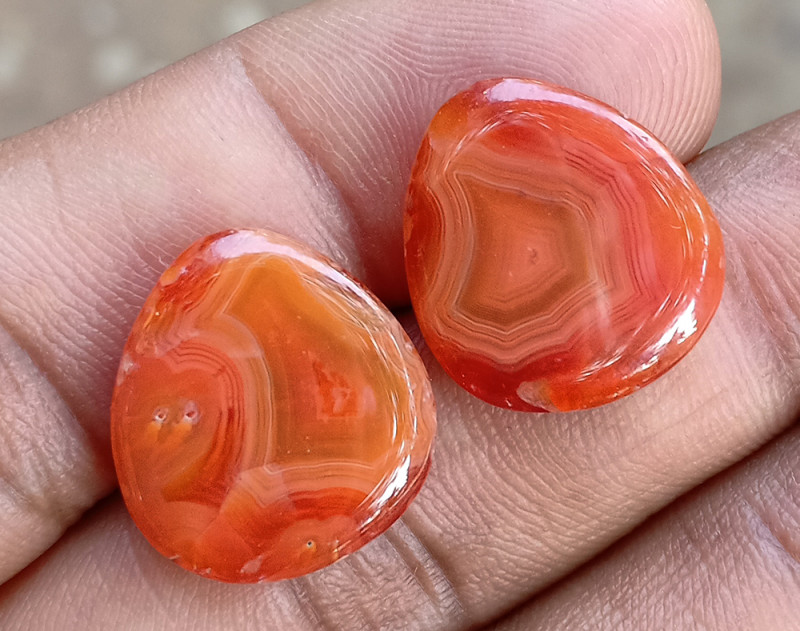 Botswana Agate Pairs