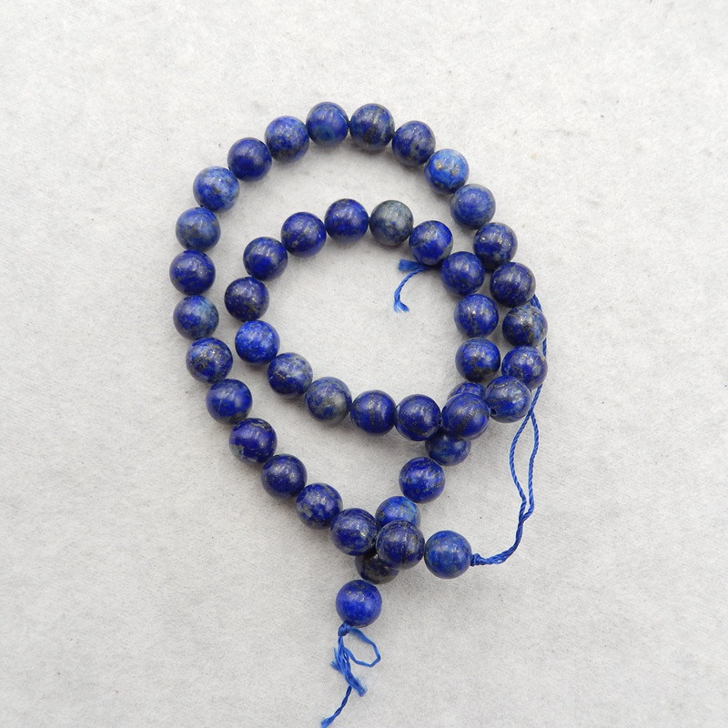 Long strand lapis hot sale lazuli necklace