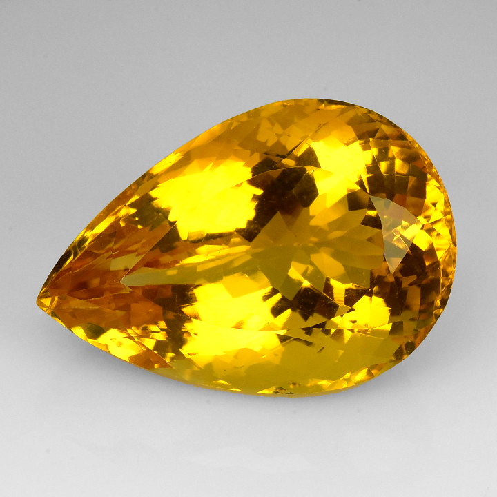33.41 Ct Golden Color Citrin Awesome Cut Clarity CT26