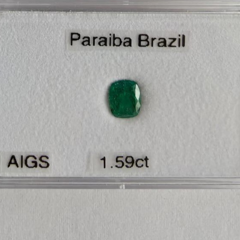 Paraiba Brazil 1,59 CTS certified AIGS