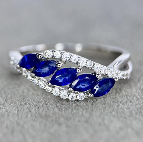 Natural Blue Sapphire Ring