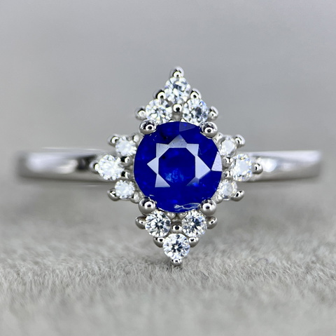 Natural Blue Sapphire Ring