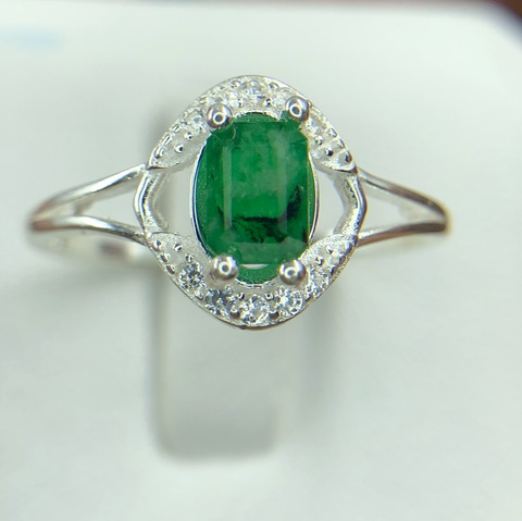 Amazing Emreled 7.60 Ct Natural Emerlad Ring