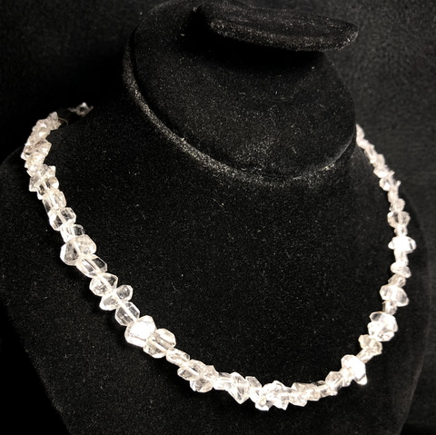GENUINE 107.60 CT HERKIMER DIAMOND QUARTZ NECKLACE