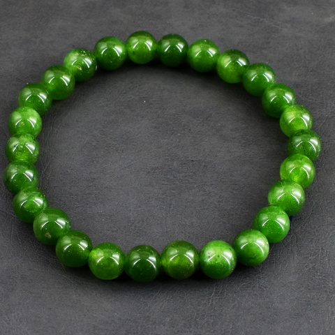 Genuine 89.00 Cts Onyx Stretchable Beads Bracelet 46-H247