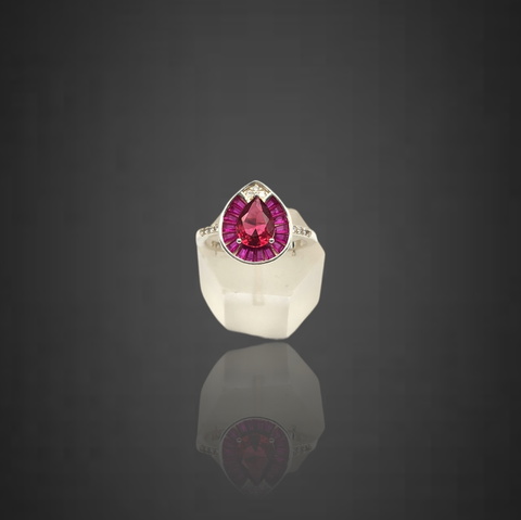 Wow Very Beautiful ladies ring in 925 silver