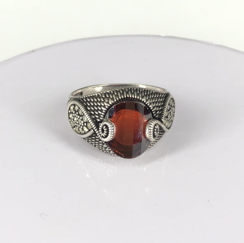 Wow Very Beautiful Ring of Zircon in 925 silver