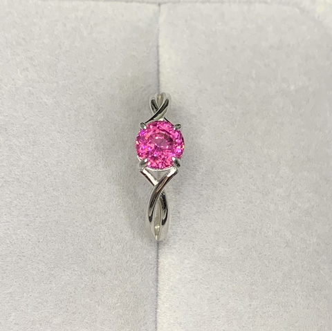 10.87 Carats Stunning Mahenge Garnet Ring 925 Silver
