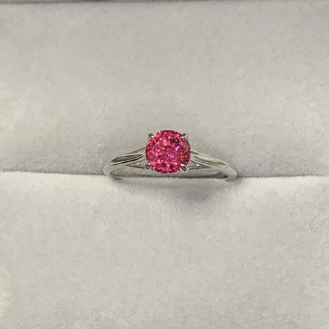 11.225 Carats Stunning Mahenge Garnet Ring 925 Silver