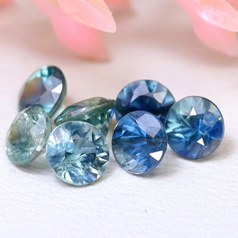 1.3 Cts parcel rNatural Blue Multi Colour Sapphires