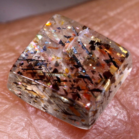 cts Rainbow Lattice Sunstone PG- PRECIOUSGEMS