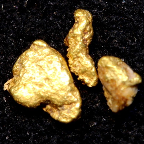 0.94 cts Alaskan Gold Nugget Parcel TBG-3345