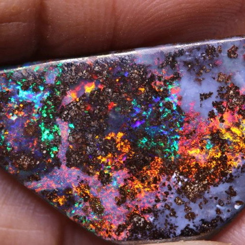 14.20 cts Quality Red Boulder Opal INV-1428