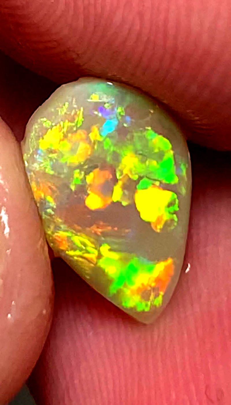 Jewelry Makers Deal; Teardrop Super Bright Clean Opal Rub