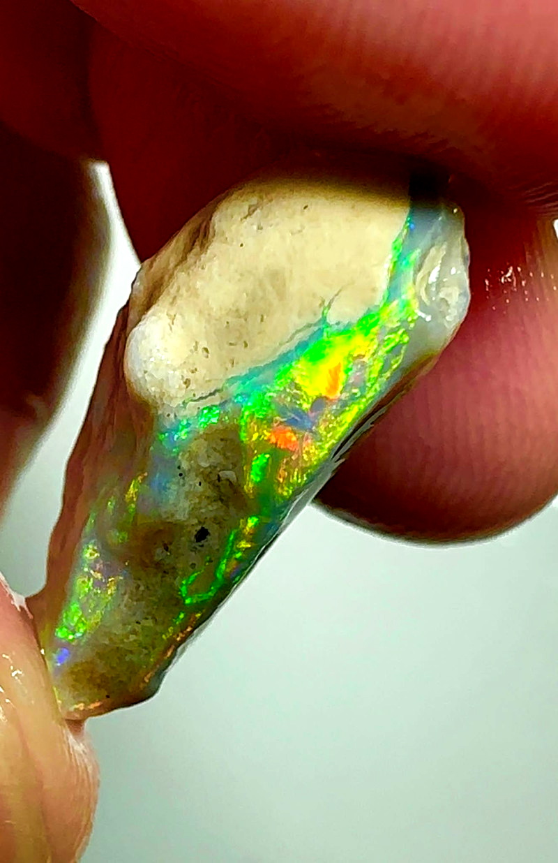 Untouched Multicolour Exotic Rough Seam Opal to Carve/Cut