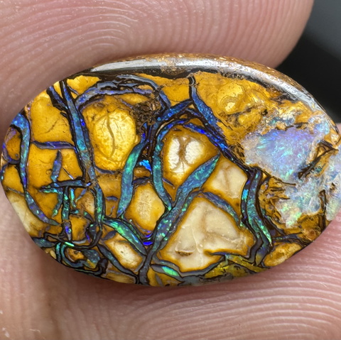 HIGH POLISHED IRONSTONE BOULDER + TRACE OF COLOR 57.20 CTS A5922